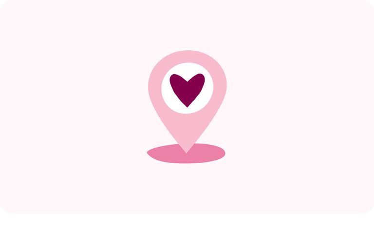 Consultant locator illustration icon mary kay.